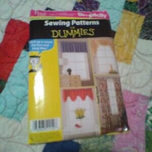 Simplicity Sewing Pattern 1152 Curtains Valences Window Treatments Drapes